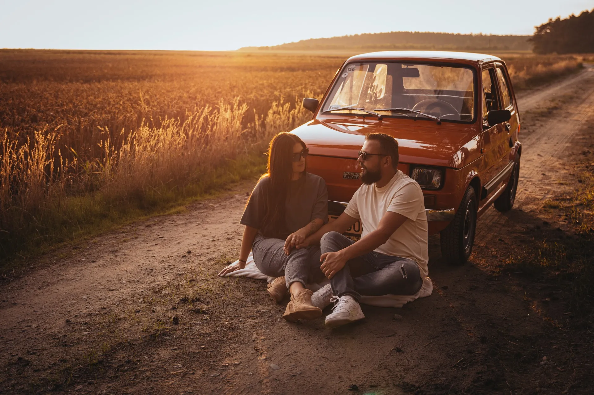 Plener z Klaudią i Markiem